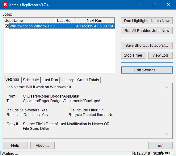 Karen s Replicator Hỗ Trợ Windows 10 – Backup & Replication Tin Cậy