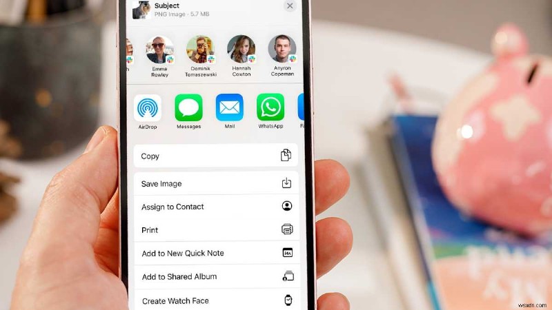 Làm chủ tính năng cắt ảnh (Photo Cutout) iOS 16: Cách tách đối tượng khỏi nền