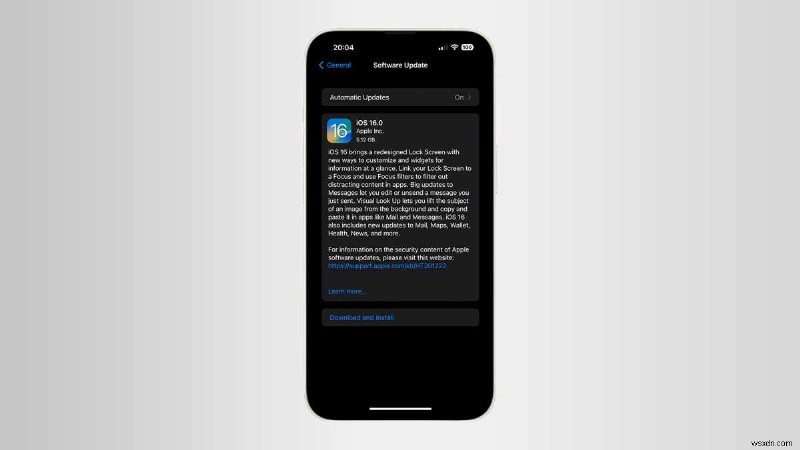 Cách cài đặt iOS 16 hôm nay: Hướng dẫn từng bước