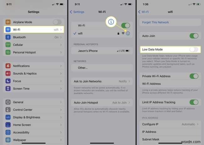 Cách tắt Chế độ dữ liệu thấp trên iPhone của bạn