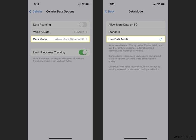 Cách bật Chế độ dữ liệu thấp trên iPhone của bạn