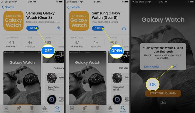 Cách kết nối Galaxy Watch với iPhone