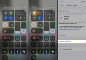Cách hủy cập nhật iPhone