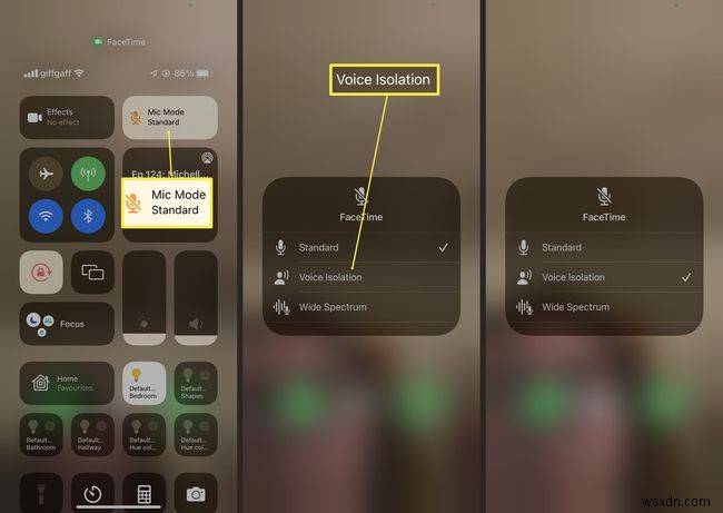 Cách sử dụng cách ly giọng nói trên iOS 15