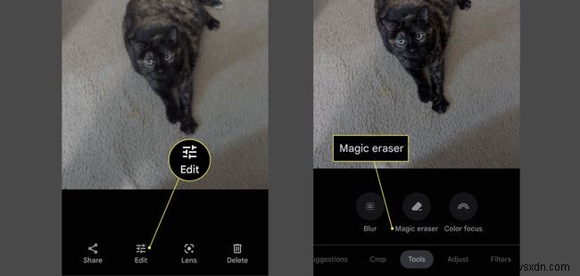 Cách sử dụng Magic Eraser trên Pixel 6