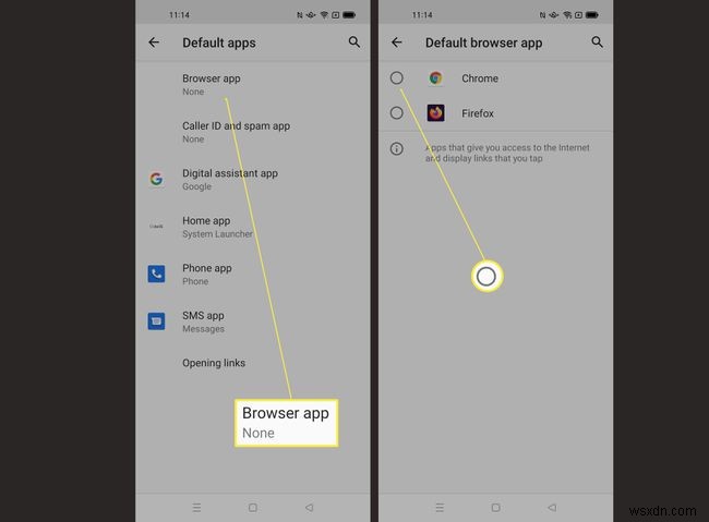 Cách đặt Chrome làm trình duyệt mặc định trên Android