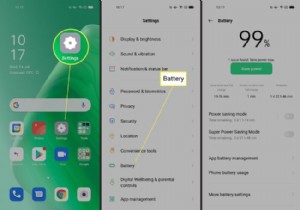 Cách kiểm tra tình trạng pin trên Android