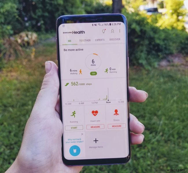 Samsung Health:Cách hoạt động