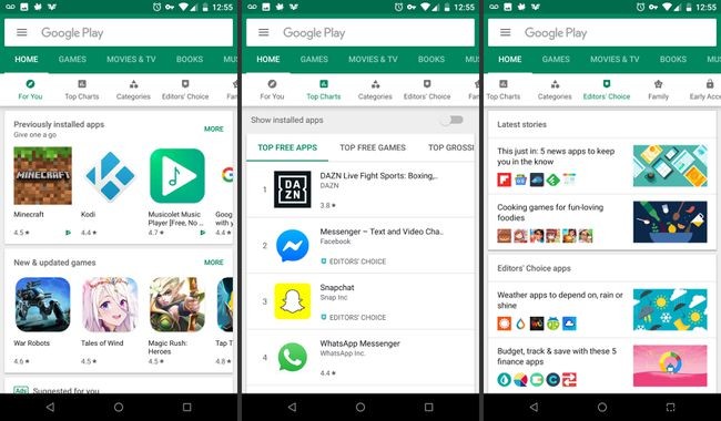 Tìm ứng dụng trên Google Play