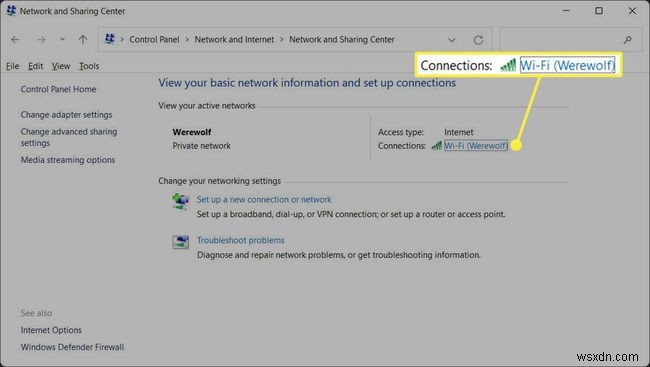 Cách tìm mật khẩu Wi-Fi trong Windows 11