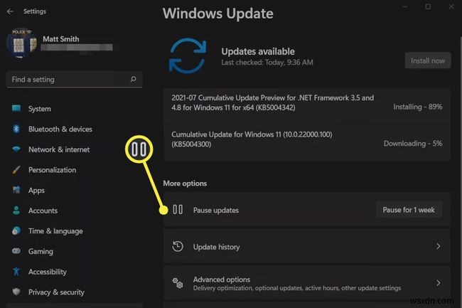 Cách dừng cập nhật Windows 11 đang tiến hành