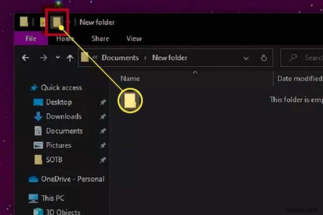 Cách tạo thư mục mới trong Windows