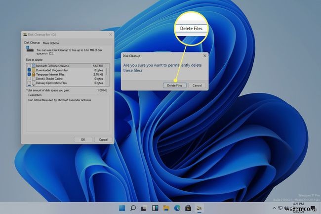 Cách xóa tệp rác khỏi Windows 11