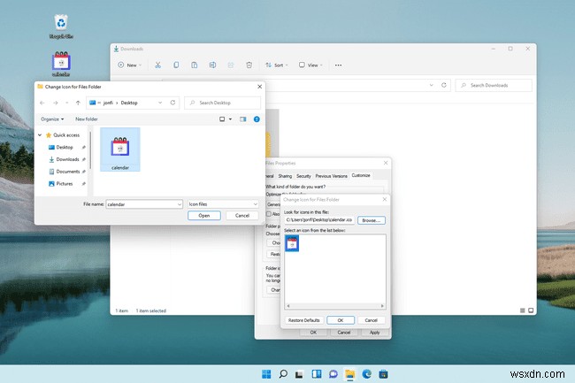 Cách thay đổi biểu tượng thư mục trong Windows 11
