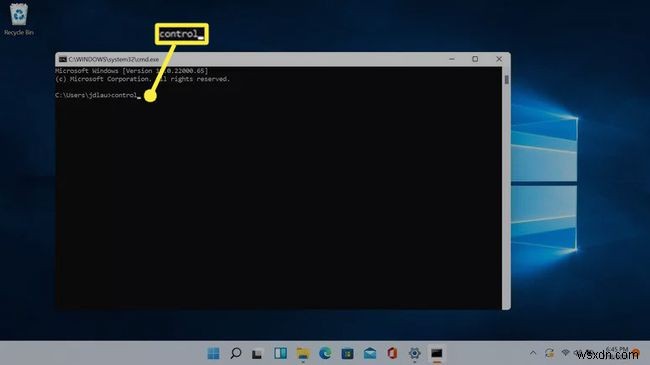 Cách mở Control Panel trong Windows 11