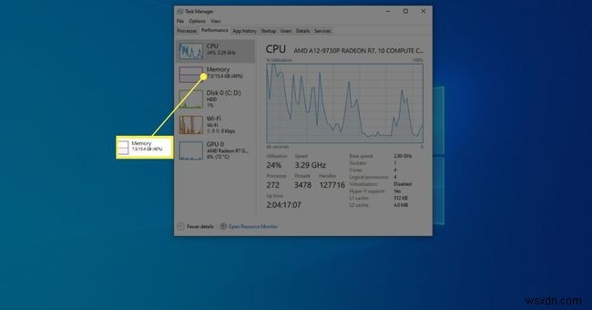 Cách kiểm tra tốc độ RAM trên Windows 10