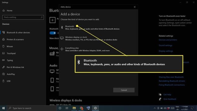 Cách bật Bluetooth trong Windows 10