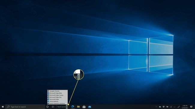 Cách thêm Thanh công cụ khởi động nhanh trong Windows 10