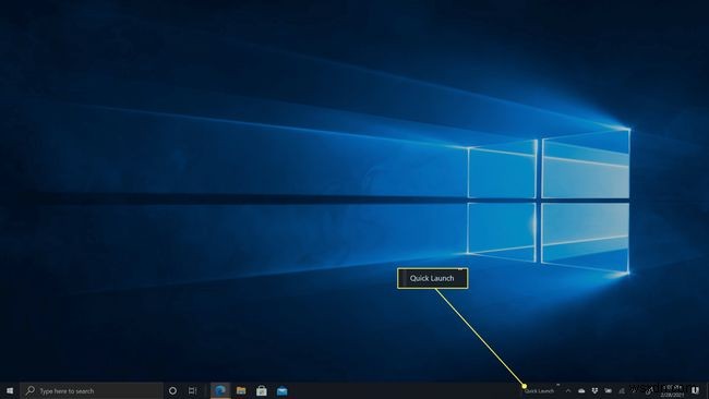 Cách thêm Thanh công cụ khởi động nhanh trong Windows 10