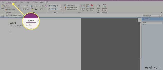 Cách sử dụng OneNote làm Trình quản lý tác vụ, Notepad và Tạp chí