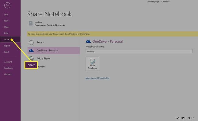 Cách đồng bộ hóa OneNote với tài khoản OneDrive của bạn