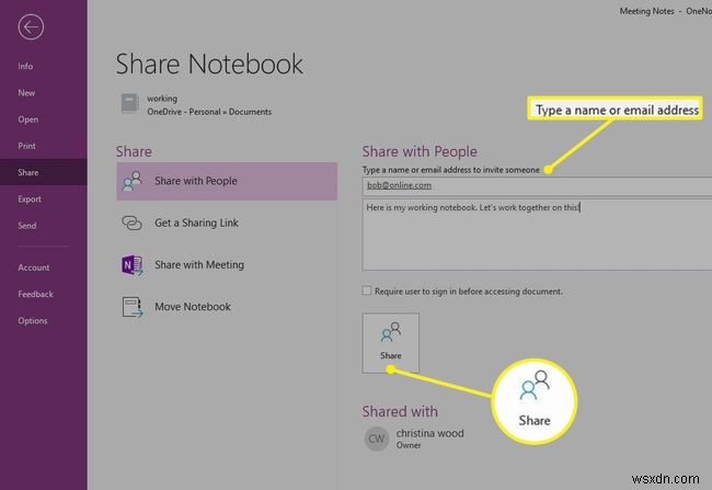 Cách đồng bộ hóa OneNote với tài khoản OneDrive của bạn