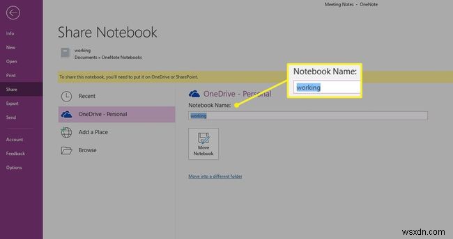 Cách đồng bộ hóa OneNote với tài khoản OneDrive của bạn