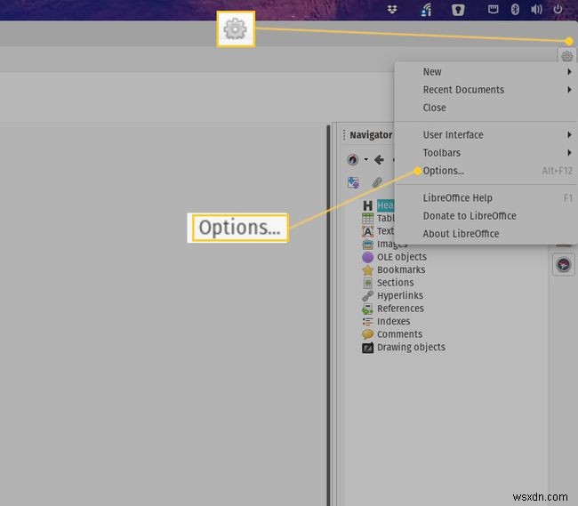 Cách lưu tệp LibreOffice ở định dạng Microsoft Office