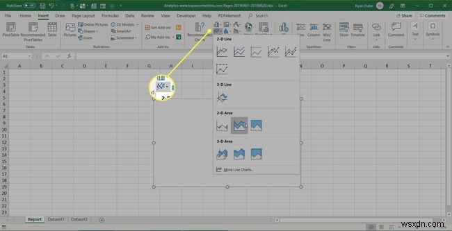 Cách tạo báo cáo trong Excel