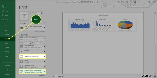 Cách tạo báo cáo trong Excel