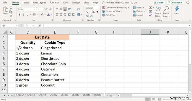 Cách tạo danh sách thả xuống trong Excel để hạn chế dữ liệu