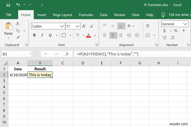 Cách sử dụng hàm IF trong Excel