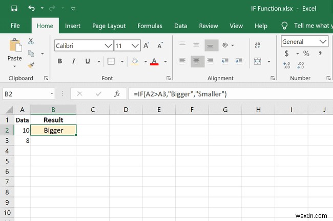 Cách sử dụng hàm IF trong Excel