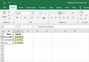 Cách sử dụng hàm DATEVALUE trong Excel