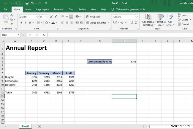 Cách sử dụng hàm gián tiếp trong Excel