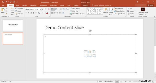 Cách tạo bản trình bày PowerPoint