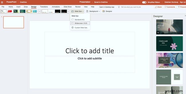 Cách tạo áp phích trong PowerPoint