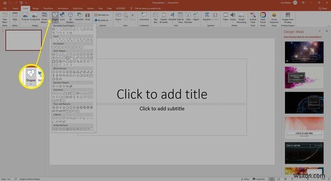 Cách vẽ tự do trong PowerPoint