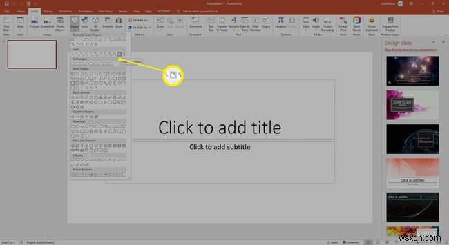 Cách vẽ tự do trong PowerPoint