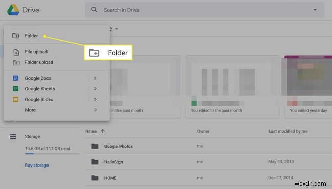 Cách chia sẻ thư mục Google Drive