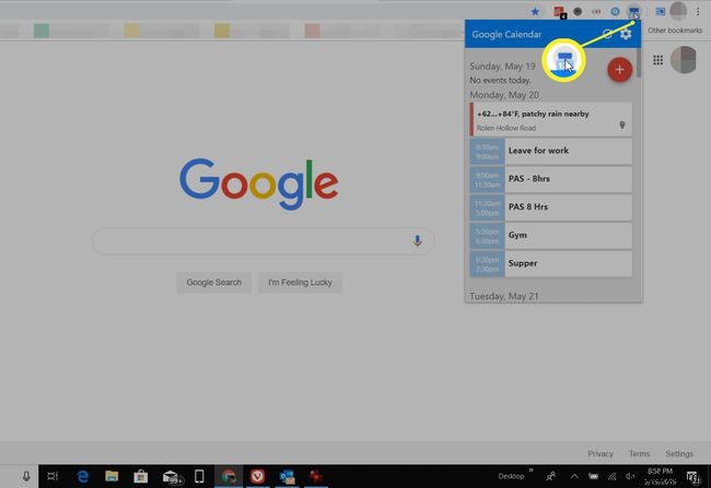 Cách tải Lịch Google trên màn hình Windows của bạn