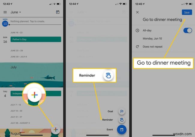 Cách thiết lập và quản lý Google Reminders