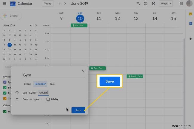 Cách thiết lập và quản lý Google Reminders