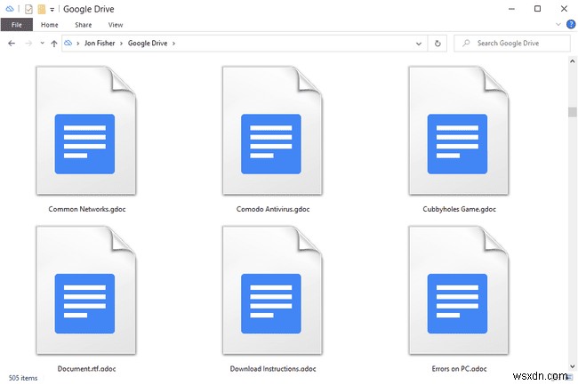 Cách mở Google Documents