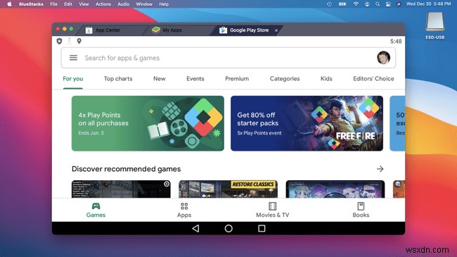 Cách sử dụng BlueStacks trên Mac