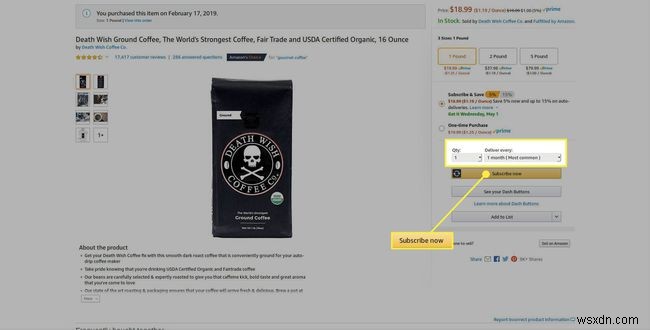 Đăng ký và lưu Whats Amazon?