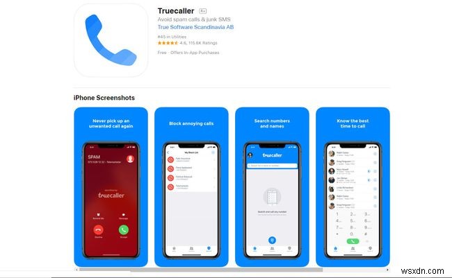 Đánh giá ứng dụng TrueCaller