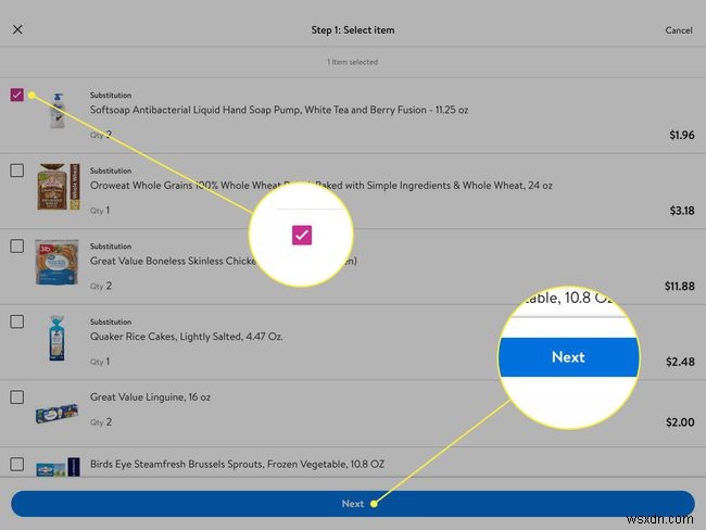 Cách sử dụng ứng dụng Walmart Grocery