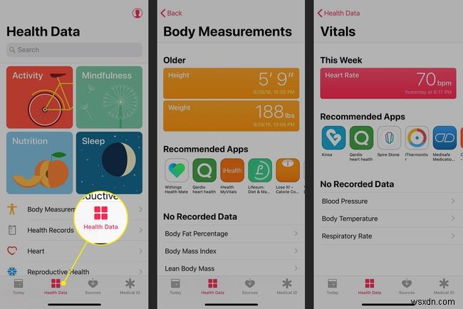 Cách sử dụng ứng dụng Apple Health