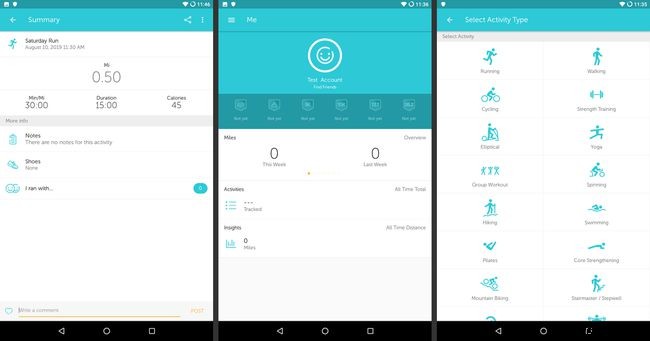 Ứng dụng RunKeeper dành cho Android